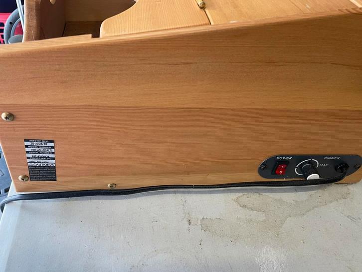 Therapeutische voetsauna, Doe-het-zelf en Bouw, Hout en Planken, Zo goed als nieuw, Ophalen