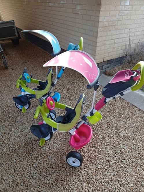 Tricycle smoby baby driver confort, Fietsen en Brommers, Fietsen | Driewielers, Zo goed als nieuw, Duwstang, Verstelbare zitting