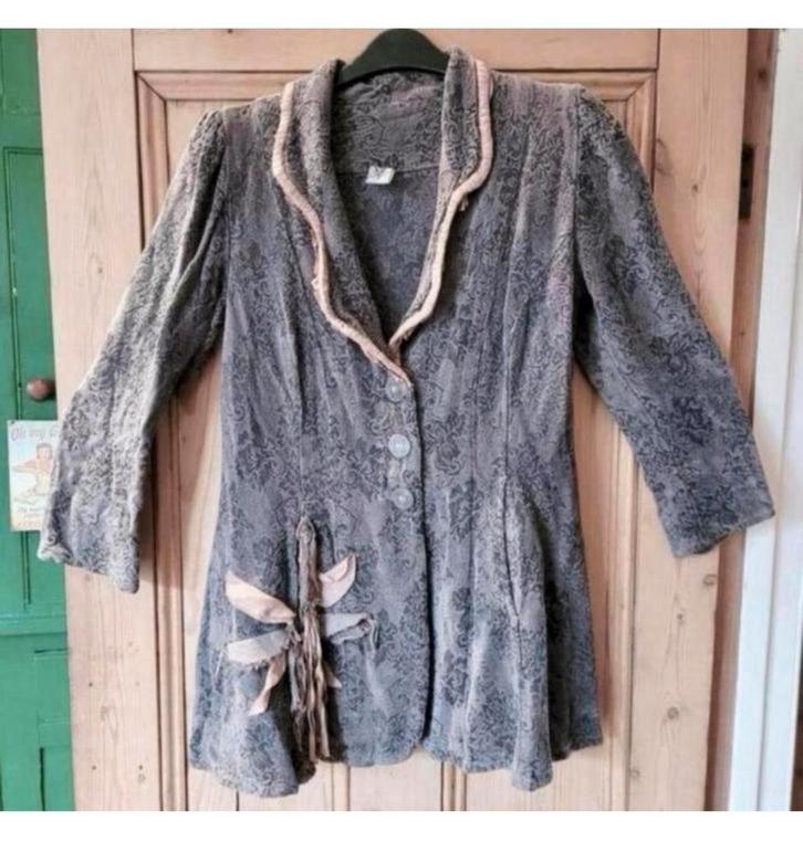 Out of Xile - Vintage oud engels jack jasje - Size 3 als M, Kleding | Dames, Truien en Vesten, Zo goed als nieuw, Maat 38/40 (M)