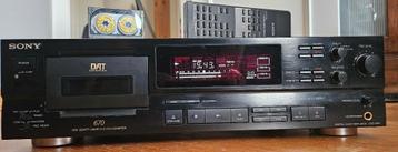 Sony DAT DTC-670 Parfait état, Enlèvement ou Envoi, Magnétophone