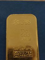 UBS 10 g 999 Kinebar goudbaar, Postzegels en Munten, Edelmetalen en Baren, Ophalen of Verzenden, Goud