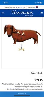 Teckel klok voor aan de muur met slinger, Enlèvement, Neuf