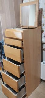 Malm ladekast, Ophalen, Minder dan 50 cm, Gebruikt, 5 laden of meer