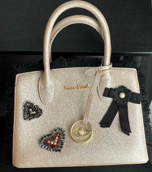 Kisses of Pearl Nieuw leuk handtasje, Handtassen en Accessoires, Tassen | Damestassen, Nieuw, Handtas, Zwart, Ophalen of Verzenden