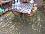 Tuin tafel met gietijzeren onderstel, Comme neuf, Enlèvement