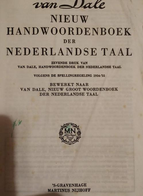 grote dikke van dale woordenboek der nederlandse taal, Livres, Dictionnaires, Anglais, Van Dale, Enlèvement ou Envoi