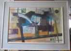 "Abstracte compositie" - Fernand Carton, Antiek en Kunst, Ophalen