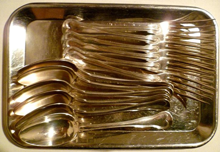 Couverts argent 76 Christofle, Antiquités & Art, Antiquités | Couverts, Enlèvement