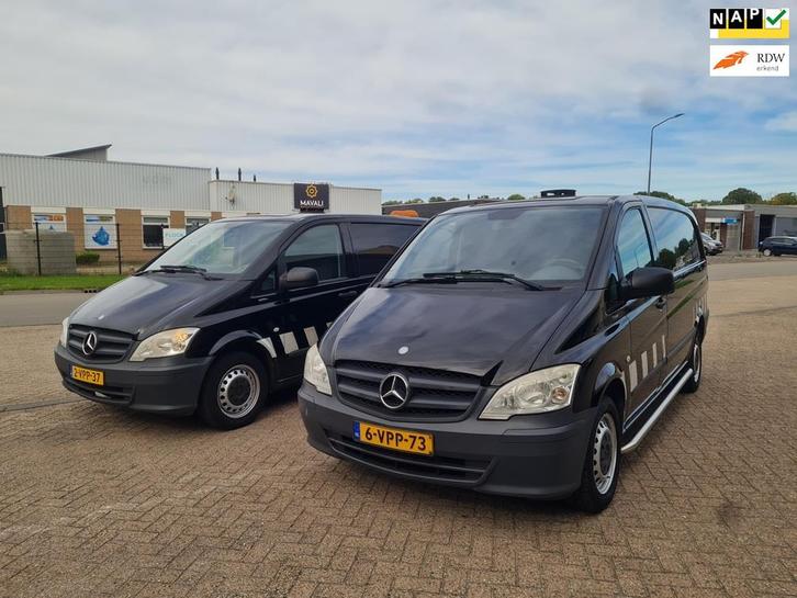 Mercedes-Benz Vito 110 CDI 320 Functional L2, Bj 2011, 2x, Auto's, Bestelwagens en Lichte vracht, Bedrijf, ABS, Airconditioning