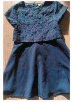Kleedje donker blauw, Kleding | Dames, Gelegenheidskleding, Ophalen, Zo goed als nieuw, Blauw