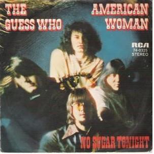 THE GUESS WHO: "American woman", CD & DVD, Vinyles Singles, Comme neuf, Single, Pop, 7 pouces, Enlèvement ou Envoi