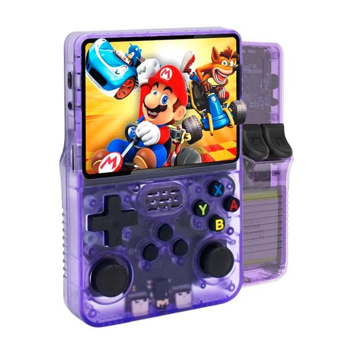 R36S Purple 128GB gameconsole, 20.000 geïnstalleerde games, Games en Spelcomputers, Spelcomputers | Nintendo Game Boy, Nieuw, Game Boy Classic