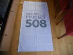 vlag "la nouvelle Peugeot 508", Comme neuf, Enlèvement ou Envoi, Panneau publicitaire