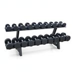 Polyurethaan Dumbbells 2-20 kg incl. heavy-duty halterrek