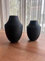 Set van 2 kleine metalen vazen, Huis en Inrichting, Woonaccessoires | Vazen, Ophalen, Zo goed als nieuw