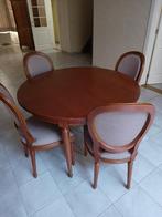 ronde eettafel, Huis en Inrichting, Tafels | Eettafels, Ophalen, Gebruikt, Klassiek, Rond