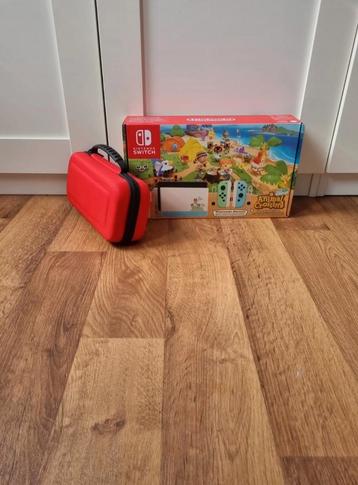 Nintendo Switch : Édition Animal Crossing, Enlèvement ou Envoi, Utilisé, Switch Original, Avec disque dur