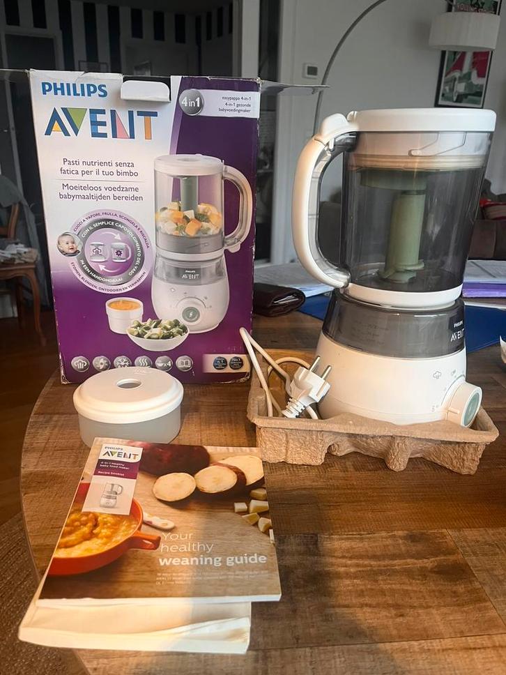 SCF885/01 Robot cuiseur-mixeur 4-en-1 pour bébé, Elektronische apparatuur, Keukenmixers, Zo goed als nieuw, Minder dan 1 liter
