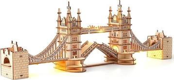 Puzzel 3D model | Tower Bridge van hout | Nieuw beschikbaar voor biedingen