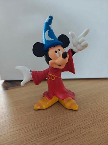 Beeldje mickey mouse tovenaar disneyland paris, Enlèvement ou Envoi, Mickey Mouse, Comme neuf