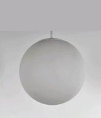 Plafonnier en forme de boule XL Design, 50 cm, verre opale, Maison & Meubles, Lampes | Suspensions, Comme neuf, 75 cm ou plus