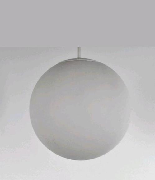 XL Design Plafondlamp bol 50cm Opaal glas, Huis en Inrichting, Lampen | Hanglampen, Zo goed als nieuw, 75 cm of meer, Glas, Ophalen of Verzenden
