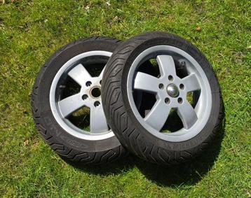 Set velgen met Michelin banden Vespa GTS, GT en GTV beschikbaar voor biedingen