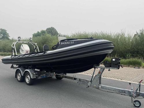 Osprey Viper 6.25 RIB + Johnson V6 150 pk + Riba trailer, Watersport en Boten, Rubberboten, Zo goed als nieuw, Overige merken