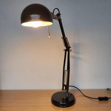Bureaulamp Forsa zwart  beschikbaar voor biedingen