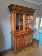 Grande vitrine en bois (haut + bas), Enlèvement, Utilisé