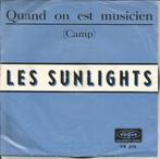 Les Sunlights - Quand on est musicien (Cover !)-Belgium 60s, Cd's en Dvd's, Ophalen of Verzenden, 7 inch, Pop, Single