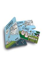 Le Chat n18 La bible selon le Chat (EO coffret en 2 volumes, Philippe Geluck, Eén stripboek, Ophalen of Verzenden, Zo goed als nieuw
