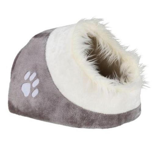 Te koop:Zo goed als nieuw Leuk pluche poezen/honden holletje, Animaux & Accessoires, Paniers pour chats, Comme neuf, Peluche, Enlèvement