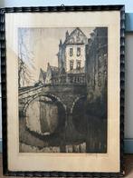 Brugge, Antiek en Kunst, Kunst | Etsen en Gravures, Ophalen