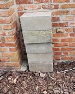 15 betonblokken  20x20x40, Doe-het-zelf en Bouw, Metselstenen, Ophalen, Zo goed als nieuw, Beton