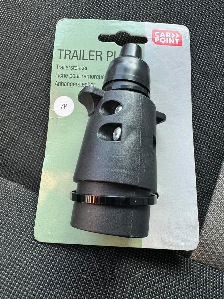 7-Polige Kunststof Stekker aanhangwagen, Auto diversen, Aanhangwagen-onderdelen, Nieuw, Ophalen of Verzenden