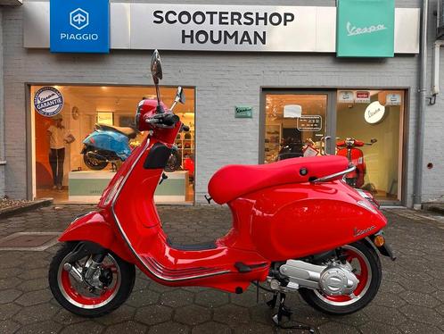 Vespa Primavera 50cc 45Km/h RED EDITION, Fietsen en Brommers, Scooters | Vespa, Overige modellen, Benzine