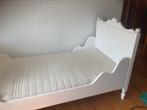 Modern meisjesbed/200cm op 90 cm, Ophalen, Zo goed als nieuw, Wit, Meisje