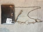 Clutch met afneembare schouderriem/Guess/Zilver, Ophalen of Verzenden, Nieuw, Overige kleuren, Avondtasje