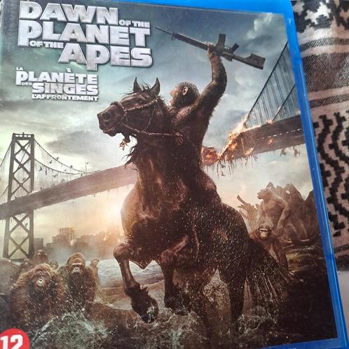 Blu ray dawn to the planet of the apes 2eu, Cd's en Dvd's, Blu-ray, Zo goed als nieuw, Actie, Ophalen of Verzenden