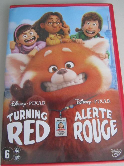 DVD TURNING RED (Disney/Pixar), Cd's en Dvd's, Dvd's | Tekenfilms en Animatie, Zo goed als nieuw, Amerikaans, Tekenfilm, Alle leeftijden