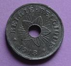 1918 50 centimes Albert 1er NLFR, Verzenden, Metaal, Losse munt