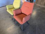 4 stoelen <2x rood, 2x groen> met 180 draaisysteem €240/4st, Ophalen, Nieuw, Rood