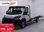 Fiat Ducato 2.2 MJet 140 pk L4 Autotransporter Airco, BPM vr, Auto's, Wit, Bedrijf, 265 g/km, Cruise Control