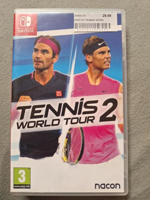 Tennis World Tour 2, Games en Spelcomputers, Games | Nintendo Switch, Zo goed als nieuw, Sport, Vanaf 3 jaar, Ophalen