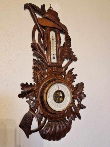 Thermomètre et baromètre - forêt noire - +/- 1900 beschikbaar voor biedingen
