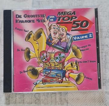 Cd GROOTSTE KARAOKE HITS MEGA TOP 50 /Volume 2 beschikbaar voor biedingen