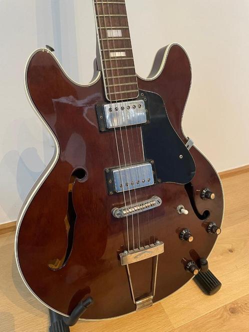 Aria Mach 1 / AE600 1974 uit Japan MATSUMOKU ES 330, Muziek en Instrumenten, Snaarinstrumenten | Gitaren | Elektrisch, Gebruikt