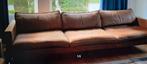 Buffel leren 3 zitsbank en loveseat, Ophalen, Gebruikt