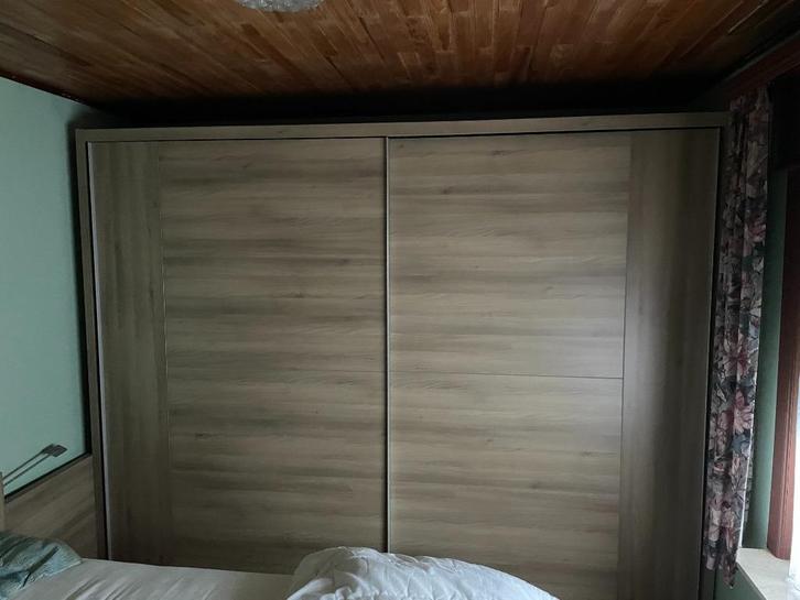 Kleerkast 290 x 220, Huis en Inrichting, Kasten | Kleerkasten, Gebruikt, 200 cm of meer, 200 cm of meer, 50 tot 75 cm, Met deur(en)
